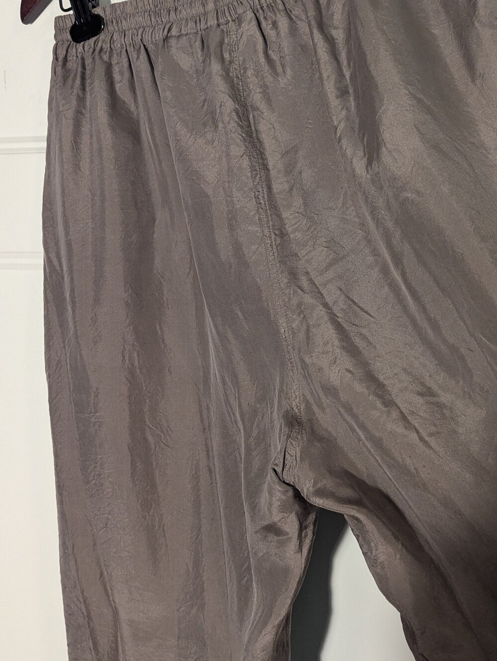 Vintage Women's Two-Piece Silk Lightweight Jacket & Pants Set. Sz Med. - Picture 13 of 16